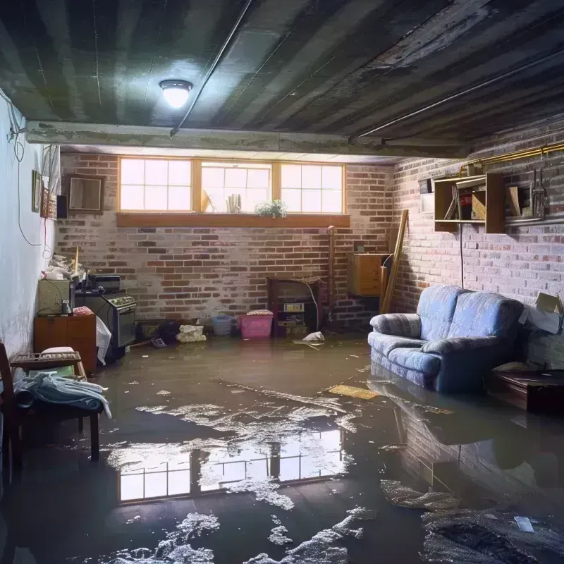 Flooded Basement Cleanup in La Crosse, KS